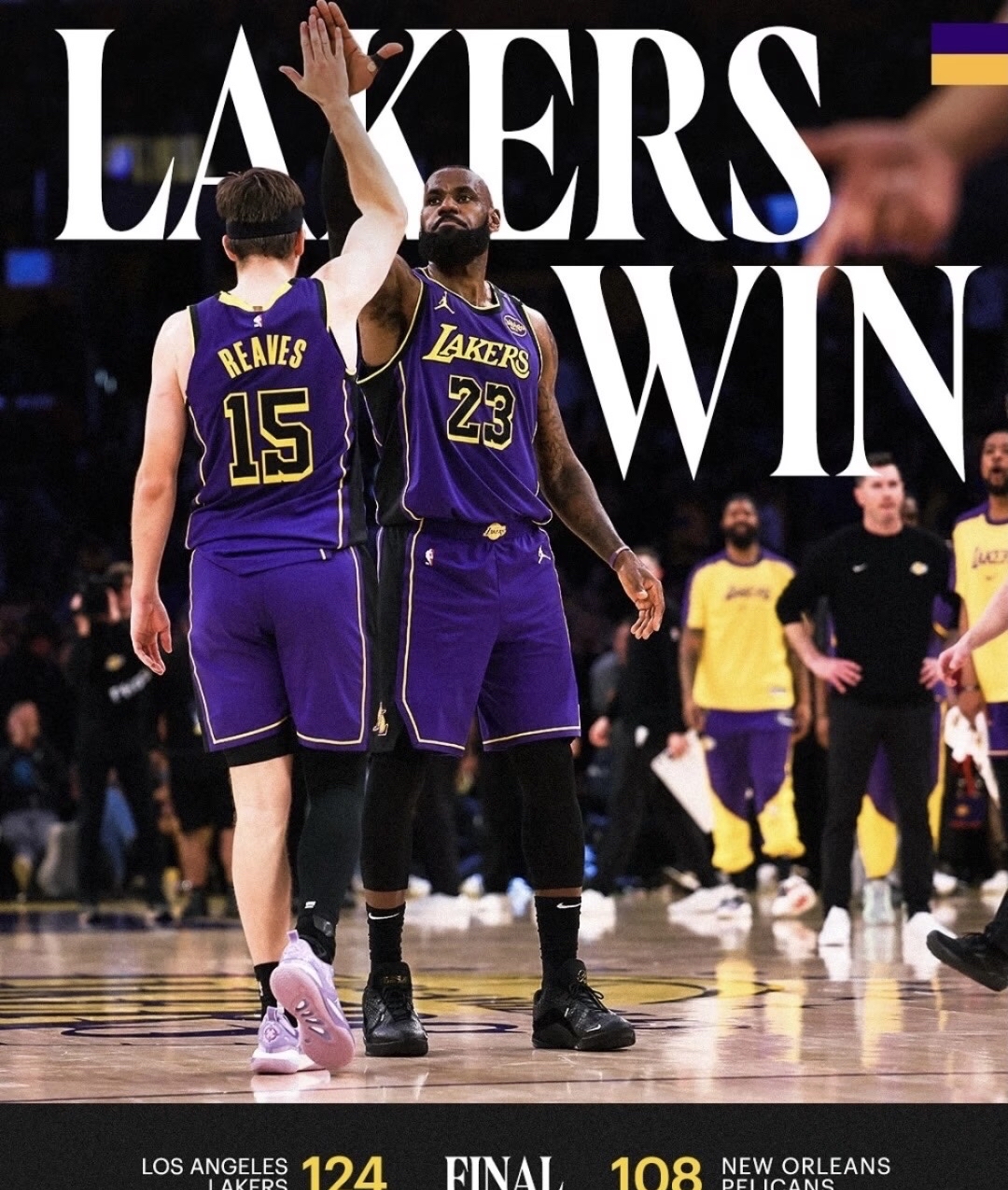 湖人大胜开拓者,终结两连胜 湖人大胜开拓者,终结两连胜